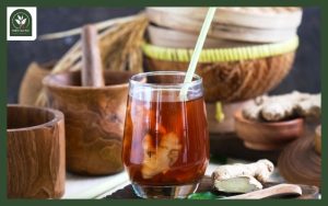 Trà gừng đường nâu bao nhiêu calo