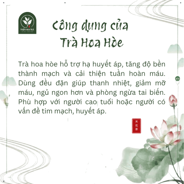 Trà đậu hoa hòe