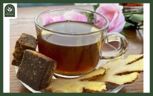 Trà gừng đường nâu