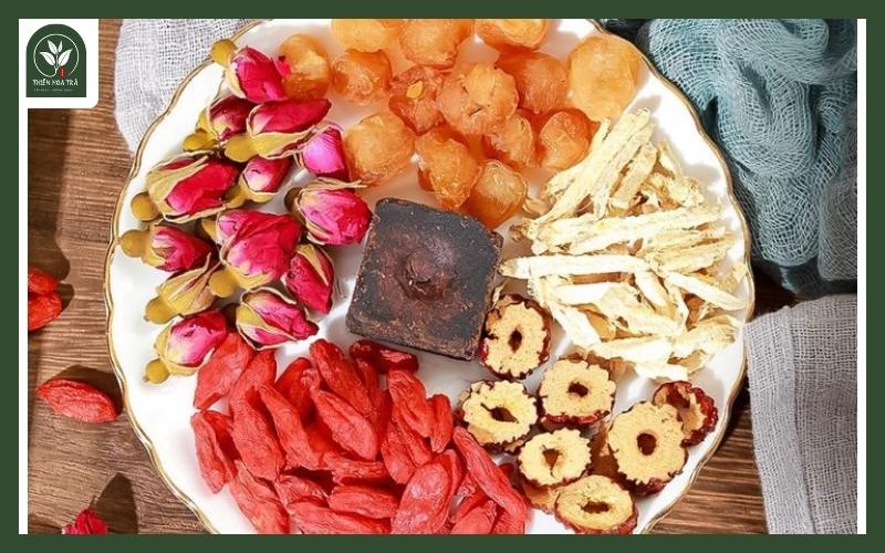 Trà gừng đường nâu