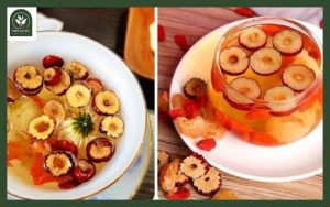 Trà hoa cúc táo đỏ